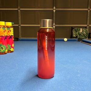 Starbucks Glass ombré water bottle